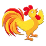 Logo of Talking Rooster android Application 